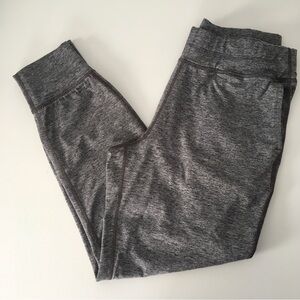 Zella Fleece Lined Athletic Joggers Size MEDIUM Gray Heather / Pockets